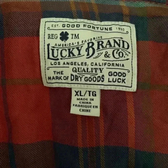 Lucky Brand Mens Shirt size XL - Picture 3 of 4